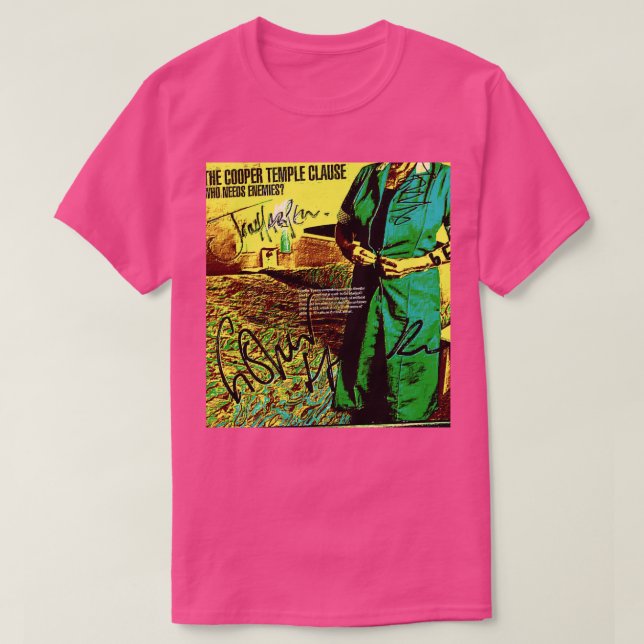 Cooper Temple Clause T Shirt (Design framsida)