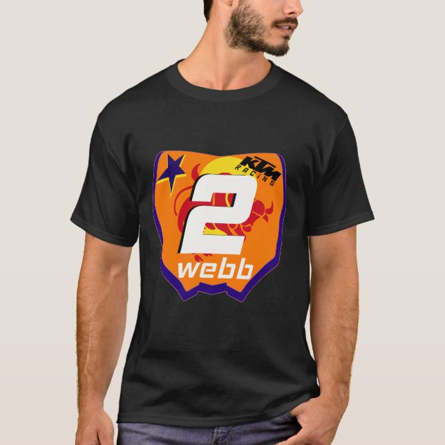 Cooper Webb SX MX Champ Motocross Champion Pro T Shirt (Framsida)