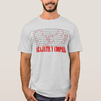 coopera för relajate y t-shirt