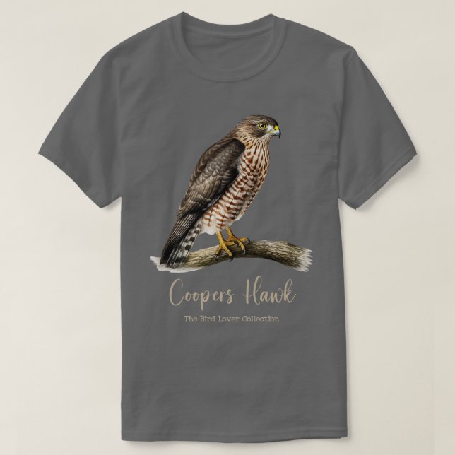 Cooperk Hawk the Bird Älskare Collection TShirt 1 T Shirt (Design framsida)