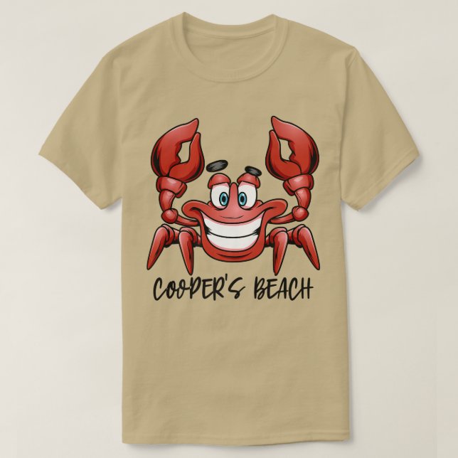 Cooper's Beach New York Family Vacation Group Resa T Shirt (Design framsida)