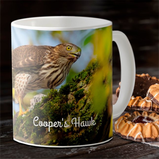 Cooper's Hawk Kaffemugg (Skapare uppladdad)