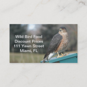 Coopers Hawk Visitkort