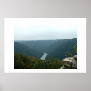 Coopers sten, West Virginia Poster