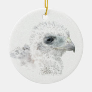 Coopershökchick Julgransprydnad Keramik