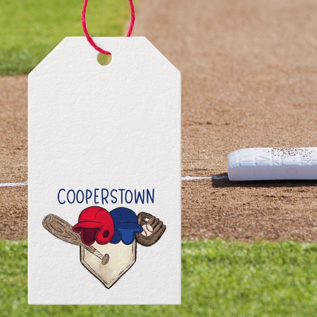 Cooperstown Baseball  Presentetikett (Skapare uppladdad)