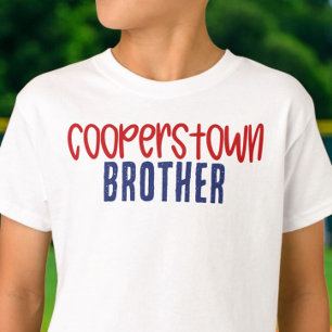 Cooperstown Bror Bro Baseballturnering T Shirt