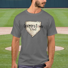 Cooperstown Dad Basebollturnering T Shirt