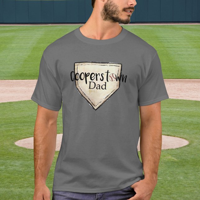 Cooperstown Dad Basebollturnering T Shirt (Skapare uppladdad)