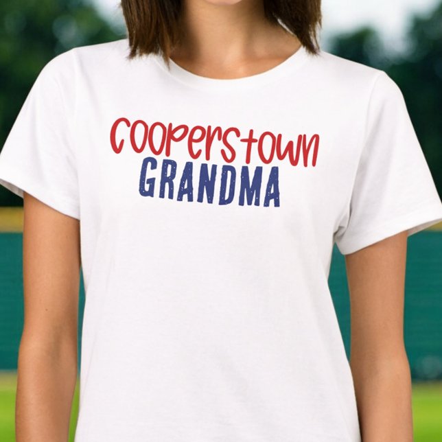 Cooperstown Grandma Nana Baseball Tournament  T Shirt (Skapare uppladdad)