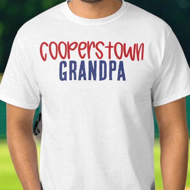 Cooperstown Grandpa Gramps Basebollturnering  T Shirt (Skapare uppladdad)