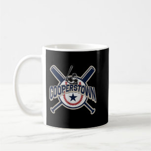 Cooperstown New York Baseball Game Family Vacacati Kaffemugg