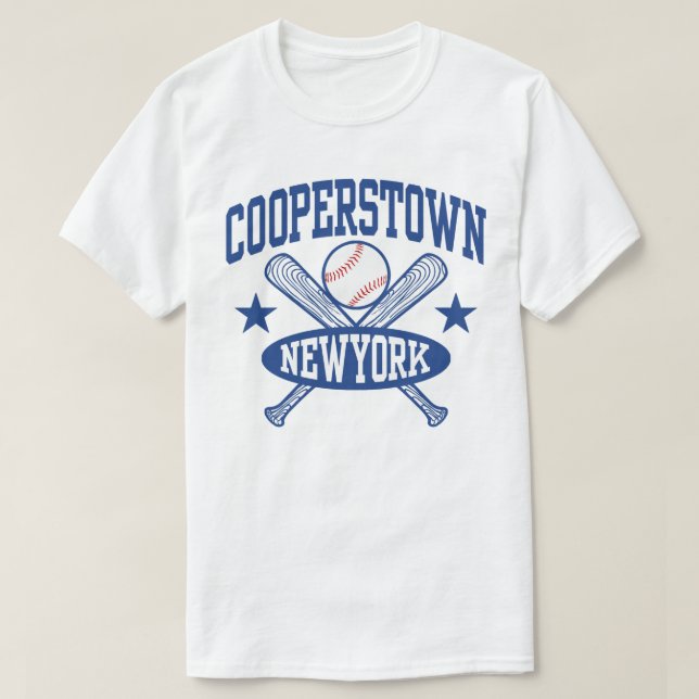 Cooperstown New York t-shirt (Design framsida)