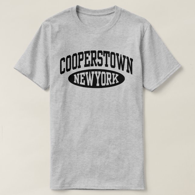 Cooperstown New York Tee (Design framsida)
