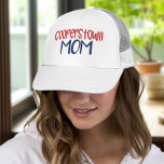 Cooperstown NY Baseball Mom  Keps<br><div class="desc">This Cooperstown baseball mom hat is a must for your week at Cooperstown. Perfect for sunny and rainy games.  Grab one for yourself and the Mom squad. My son went and it was so special! The Cooperstown baseball Mom design can be found on other products in my store,  PageCreativeDesigns.</div>
