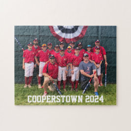 Cooperstown NY Baseball Team Photo Year Pussel