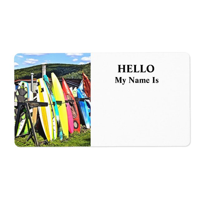 Cooperstown NY - Kayaks and Paddleboard Fraktsedel (Framsidan)