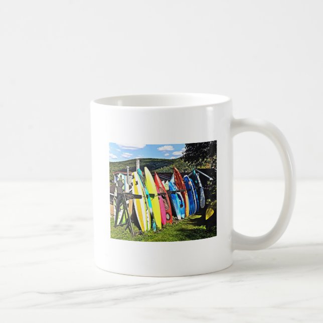 Cooperstown NY - Kayaks and Paddleboard Kaffemugg (Höger)