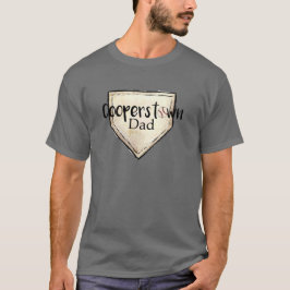 Cooperstown NY Pappa Cute Baseball Tournament T Shirt