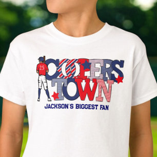 Cooperstown Patriotic Syskon Brother Baseball T Shirt