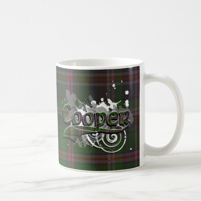 CooperTartanGrunge Kaffemugg (Höger)
