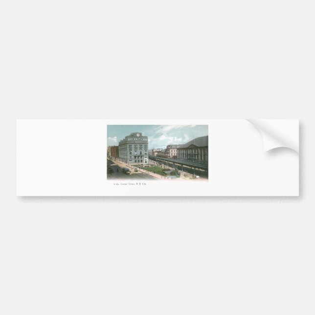 Cooperunion. NY-stad Bildekal (Framsidan)