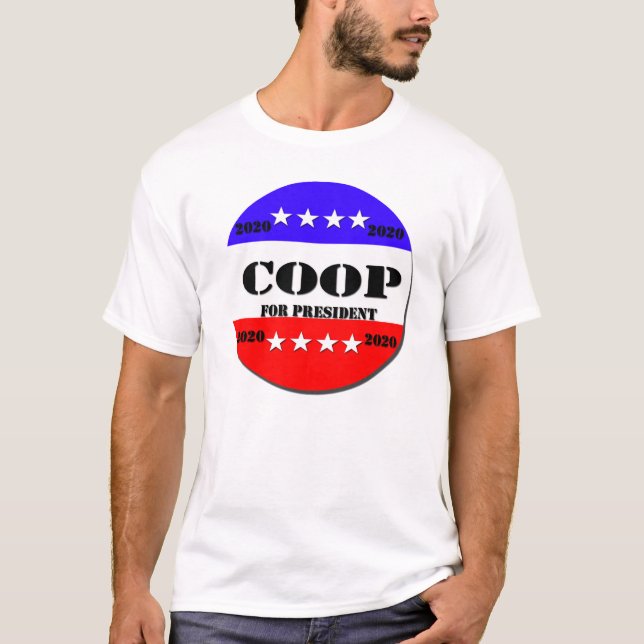 CoopForPresident T Shirt (Framsida)