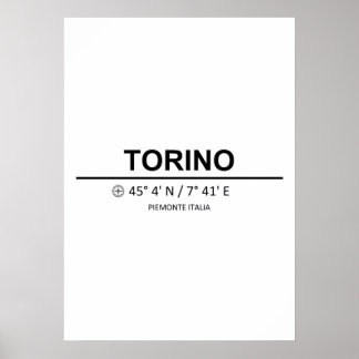 Coordinates Torino Poster