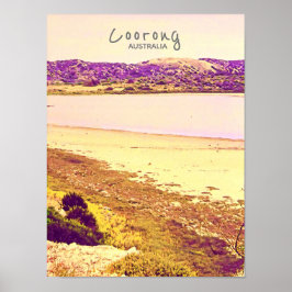 Coorong National Park Australien resa Poster