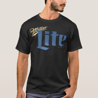 Coors Miller Lite Classic Design Front and Back T Shirt