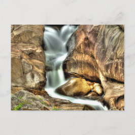 Coos Canyon Waterfall, Maine Vykort