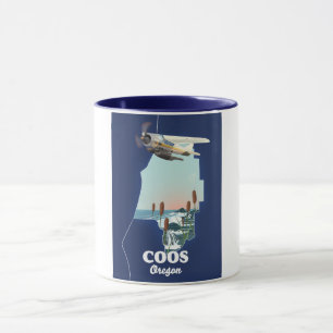 Coos Oregon reskarta Mugg