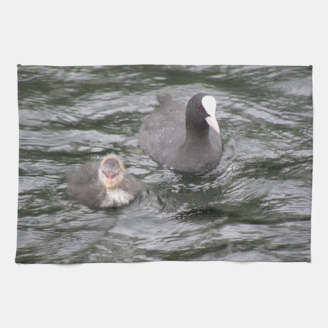 Coot and Chick Kitchen Towel Kökshandduk (Horisontell)