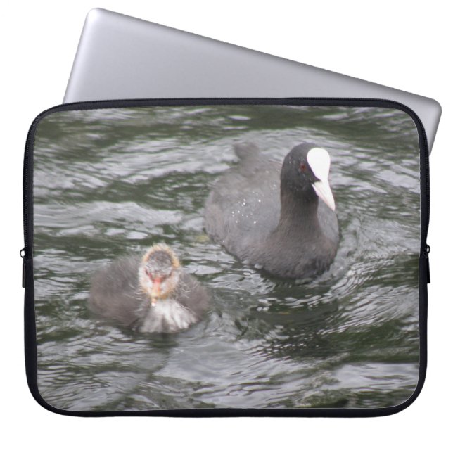 Coot och Chick Laptop sleeve (Framsidan)