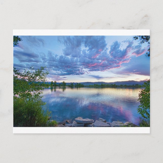 Coot Sjö View Vykort (Framsida)