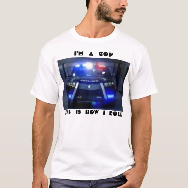 COP CAR T-Shirt (Framsida)