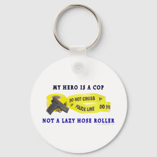 COP Hero Police Nyckelring