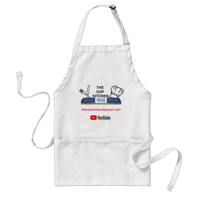 Cop Kitchen Apron Förkläde (Framsidan)