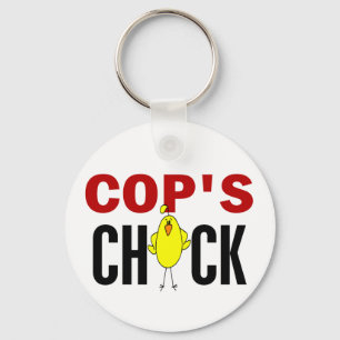 Cop:s Chick Nyckelring