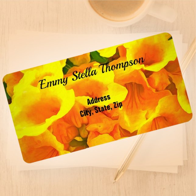 Copa de Oro Adress Adressetikett (Skapare uppladdad)