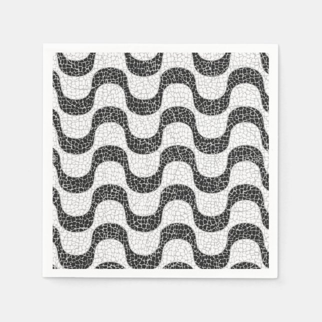 Copacabana Beach Pappersservett (Framsidan)