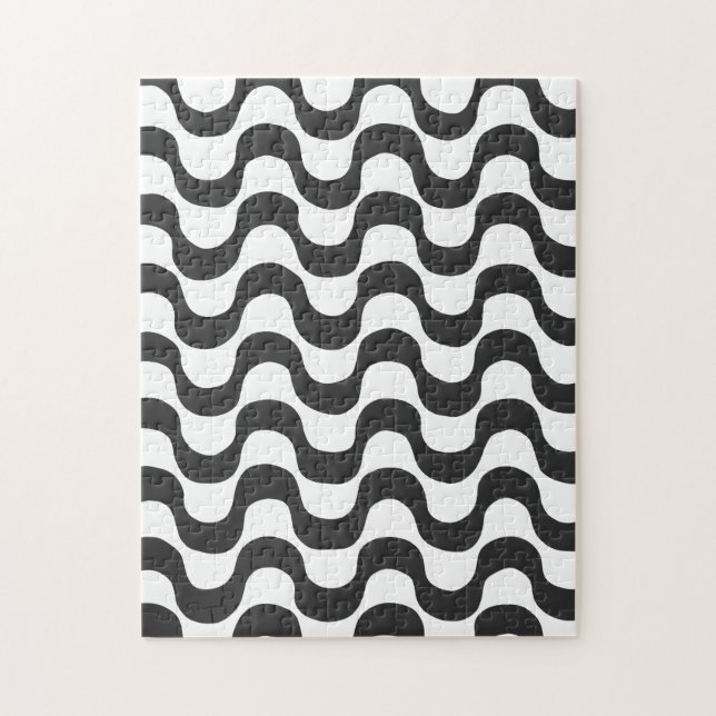 Copacabana Black and white Pussel (Vertikal)