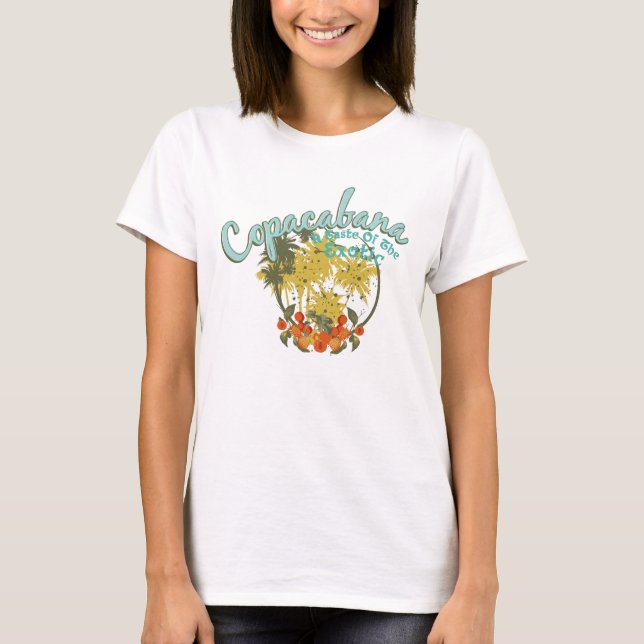 Copacabana Brasilien, kvinnor Tee (Framsida)