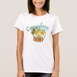 Copacabana Brasilien, kvinnor Tee Shirt