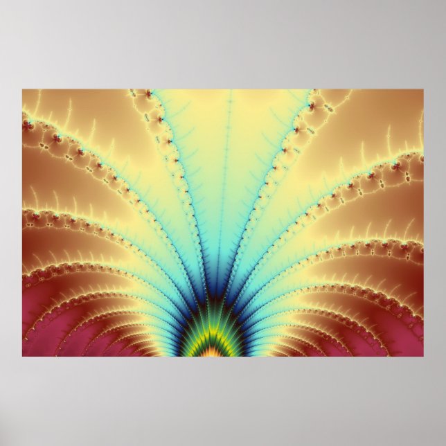 Copacabana Fractal Poster (Framsidan)