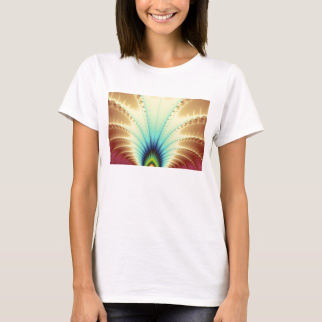 Copacabana Fractal Tee Shirt (Framsida)
