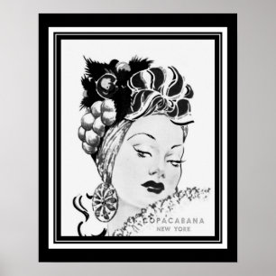 Copacabana New York på 1940-talet Poster