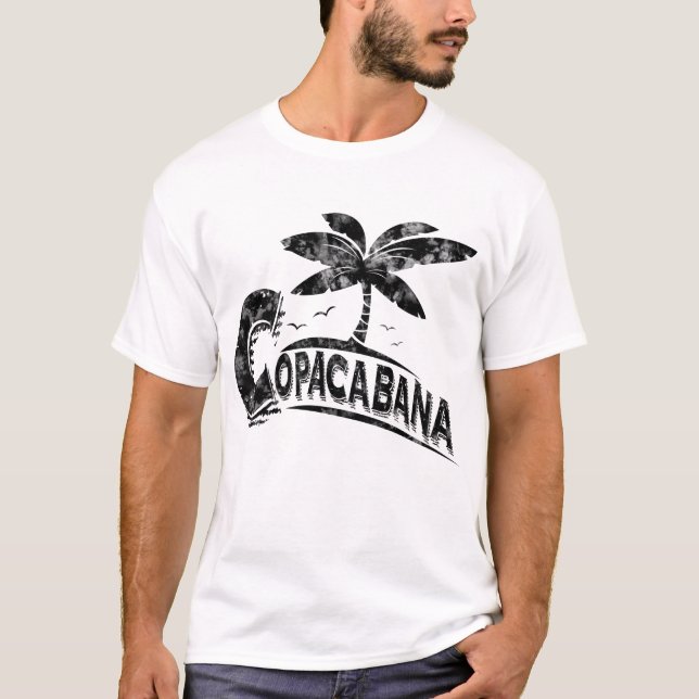 Copacabana - Rio de Janeiro T Shirt (Framsida)