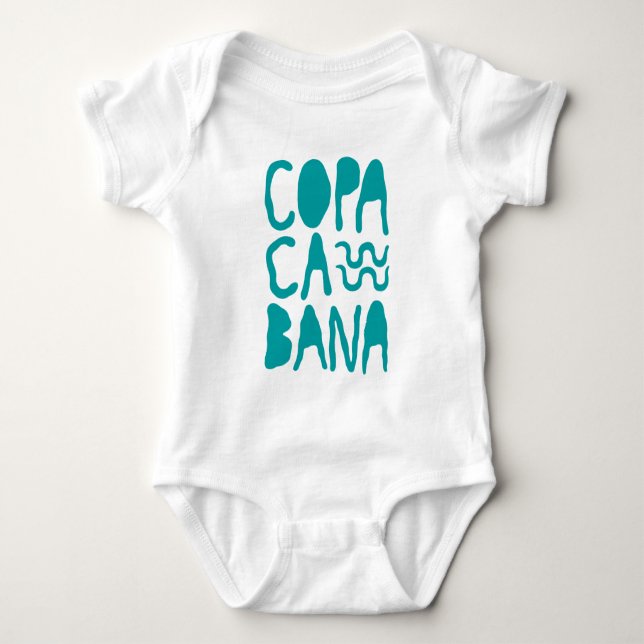 Copacabana RJ T Shirt (Framsida)