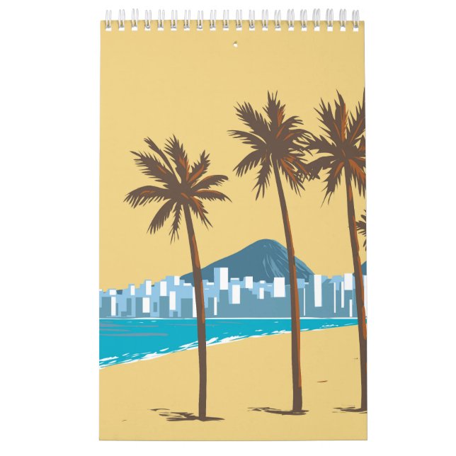 Copacabana strand kalender (Omslag)